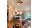 Bright living area with stainless steel appliances, eat-in kitchen, and hardwood floors at 3121 Suffolk Dr, Shelby, NC 28152
