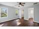 This bedroom features two windows offering ample natural light and a closet at 402 Digh St, Gastonia, NC 28052