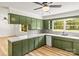 Bright kitchen featuring stylish countertops and updated cabinetry at 4110 Charles Raper Jonas Hwy, Alexis, NC 28006
