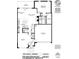 First floor townhouse floor plan featuring an open layout and measurements for each room at 6133 Wakehurst Rd, Charlotte, NC 28226