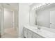 Bright bathroom with vanity, sink, and large mirror, offering a clean, modern aesthetic at 759 Victory Gallop Ave, Clover, SC 29710