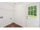Mud room with tile floors, shelving, and access to the backyard at 759 Victory Gallop Ave, Clover, SC 29710