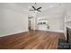 Spacious living room features hardwood floors and an open layout at 1004 Toquima Trl, Monroe, NC 28110