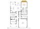 Floor plan highlighting the layout of the bedrooms, bathrooms, living areas, and two-car garage at 1034 Mapletree Ln, Indian Trail, NC 28079