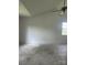 Bright bedroom with white walls, vaulted ceiling, a ceiling fan, and a window offering natural light at 13933 Eden Ct, Pineville, NC 28134