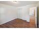 Bedroom with closet and open doorway at 1938 Dembrigh Ln, Charlotte, NC 28262