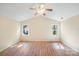 Spacious bedroom with natural light and ceiling fan provides a relaxing atmosphere at 1938 Dembrigh Ln, Charlotte, NC 28262