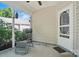 Cozy porch area with outdoor seating and a view of the surrounding landscape at 2113 London Ln, Belmont, NC 28012