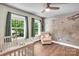Bright bedroom with large windows and natural light streaming in at 2417 Labelle Dr, Waxhaw, NC 28173