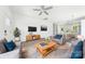 Bright living room featuring modern decor, stylish furnishings, and an open concept layout at 3056 Goble St, Gastonia, NC 28056