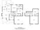 Detailed floor plan showing the layout of the home, including room dimensions and features at 3179 Westview Rd, Concord, NC 28025