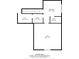 Second floor layout shows large bedroom, walk-in closet, bathroom and attic at 3179 Westview Rd, Concord, NC 28025
