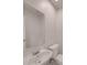 Bathroom features a sink, mirror, and toilet at 4018 Larkhaven Village Dr, Charlotte, NC 28215