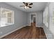 Bedroom featuring wood floors, lots of natural light and gray walls at 4050 Leafmore St, Concord, NC 28027