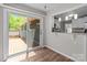 Kitchen and breakfast nook with sliding glass doors to outside deck at 4050 Leafmore St, Concord, NC 28027