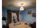 Empty bedroom with hard wood floors, vintage décor, and closet at 406 S Caldwell Ave, Newton, NC 28658