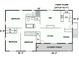 First floorplan boasts a kitchen, den, three bedrooms, bathroom, dining area, living room, and covered porch at 406 S Caldwell Ave, Newton, NC 28658