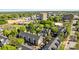 View of apartment building and surrounding area on a sunny day at 505 N Graham St # 2H, Charlotte, NC 28202