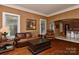 Comfortable living room with hardwood floors, ample natural light, and elegant decor at 505 S South St, Gastonia, NC 28052