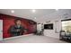 Recreation room featuring movie mural art and bar with media and entertaining space at 5051 Hyannis Ct, Matthews, NC 28104