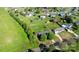 Expansive aerial view of a charming single-Gathering home with a big yard in a peaceful neighborhood at 5184 Swinging Bridge Rd, Conover, NC 28613
