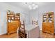 Bright dining room with hardwood floors, a traditional dining table, and stylish built-in cabinetry at 5184 Swinging Bridge Rd, Conover, NC 28613