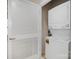 Convenient laundry room with a stacked washer and dryer, and a clean, functional space at 562 New Bern Station Ct, Charlotte, NC 28209