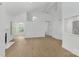 Bright living room with hardwood floors, high ceilings and lots of natural light at 6523 Clavell Ln, Charlotte, NC 28210