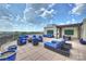 Enjoy the outdoors on this rooftop deck with a dining area and comfortable lounge seating at 718 W Trade St # 708, Charlotte, NC 28202