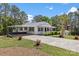 Charming home with a covered carport, landscaped yard, and American flags displayed at 8044 Eagle St, Mount Pleasant, NC 28124