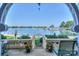 Expansive lake view from the outdoor patio, showcasing waterfront living and serene scenery at 867 Southwest Dr, Davidson, NC 28036