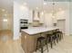 Modern kitchen featuring a large island, stainless steel appliances, and ample cabinet space at 1019 Idyllic Ln, Waxhaw, NC 28173