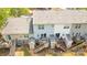 Bird's eye view of back of home featuring decks, and sheds at 1032 Eagles Nest Ln, Indian Land, SC 29707