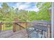 Outdoor deck with chairs and table offering an outdoor space at 1032 Eagles Nest Ln, Indian Land, SC 29707