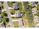 Aerial view of property showcasing the home, yard, and surrounding neighborhood at 11312 Fox Hill Dr, Charlotte, NC 28269