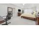 Spacious main bedroom featuring a tray ceiling, neutral walls, and ample natural light at 11312 Fox Hill Dr, Charlotte, NC 28269
