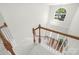 Bright staircase leading to an entry door at 11312 Fox Hill Dr, Charlotte, NC 28269