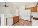 Bright, spacious kitchen featuring modern appliances and a breakfast bar, offering a welcoming culinary space at 117 Pine Lake Dr, Monroe, NC 28110