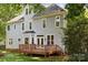 Charming two-story home with a wood deck and a large yard at 1305 Foxfield Rd # 60, Waxhaw, NC 28173