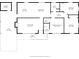 A detailed floor plan of the house showcases layout, dimensions, and room placement at 1307 Armstrong Rd, Belmont, NC 28012