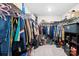 Spacious walk-in closet with ample hanging and storage space for organizing clothes, shoes, and accessories at 13547 Roderick Dr, Huntersville, NC 28078