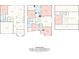 Detailed floor plan showcasing the layout of the home, including bedrooms, living spaces, and bathrooms at 13547 Roderick Dr, Huntersville, NC 28078