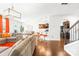 Open living space with dining area and kitchen, perfect for entertaining and modern living at 13547 Roderick Dr, Huntersville, NC 28078