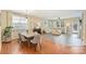 Living space showcasing an open floor plan with dining area and great natural light at 1405 Ridge Haven Rd, Waxhaw, NC 28173
