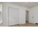 Bedroom featuring hardwood floors and a closet, ready for a personalized touch at 2138 Revolution Park Dr, Charlotte, NC 28208