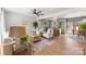 Cozy living room with stylish furnishings, an open concept to the kitchen, and ample natural light at 2232 Glenraven Ave, Gastonia, NC 28052