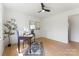 Bright office space with a large window and hardwood floors at 2232 Glenraven Ave, Gastonia, NC 28052