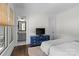 Bright bedroom with a colorful dresser and an en-suite bathroom entrance at 2316 Westminster Pl, Charlotte, NC 28207