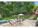 Outdoor patio with a seating area, perfect for relaxation and entertaining guests at 2417 Hamilton Mill Rd, Charlotte, NC 28270