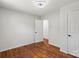 Bright bedroom with hardwood floors, a closet and neutral walls at 2515 Danforth Ln, Charlotte, NC 28208